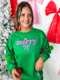Merry Green Sweatshirt