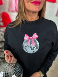 Disco & Bows Sweatshirt