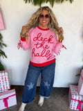 PREORDER - 2 colors: DECK THE HALLS BOW SWEATER