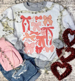 Vintage Inside Out Valentine Sweatshirts