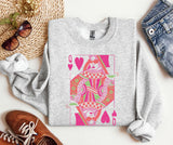 Queen of Hearts Sweatshirts