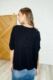 Bare Necessitee Relaxed Top in Black