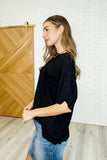 Bare Necessitee Relaxed Top in Black