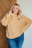 Bobbie Bubble Sleeve Sweater in Wheat