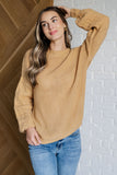 Bobbie Bubble Sleeve Sweater in Wheat