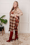 Cabin Flannel Plaid Oversized Shacket