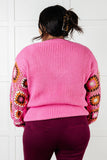 Mellia V-Neck Knit Sweater