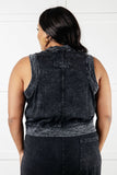 Chase Mineral Wash Tank Top in Black