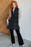 Connie Longline Puffer Vest