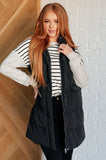 Connie Longline Puffer Vest