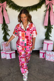 PREORDER - 4 designs: CHRISTMAS MORNING LUXE PJ SETS
