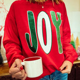 Joy Glitter Sweatshirt