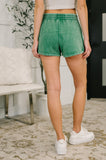 Daily Routine Mineral Wash Shorts in Forest
