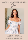 Dani Balloon Sleeve Floral Dress