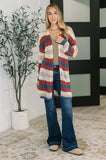 Kenna Striped Knit Cardigan