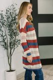 Kenna Striped Knit Cardigan