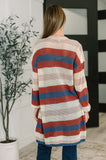 Kenna Striped Knit Cardigan