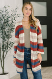Kenna Striped Knit Cardigan