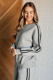 Nikole Stripe Detail Sweatshirt