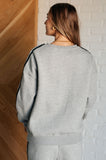 Nikole Stripe Detail Sweatshirt