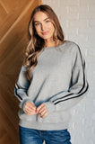 Nikole Stripe Detail Sweatshirt