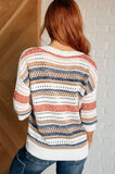 Sterling Striped V-Neck Top