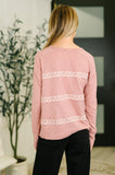 Down to Every Detail Long Sleeve in Dusty Rose