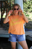 PREORDER- LAKE WEEKEND TEE - Orange