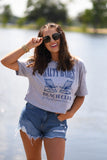 Salty Babes Beach Club Crop/Tee