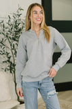 Early Day Quilted Half Zip Pullover
