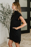 Lockhart High Neck Dress in Black