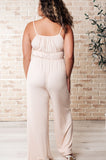 Eden Jumpsuit in Apricot