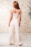 Eden Jumpsuit in Apricot