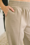 Dylan Jogger Bottoms in Ash Mocha