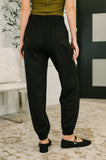 Dylan Jogger Bottoms in Black