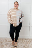 Striped Patchwork Sweater