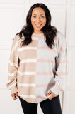 Striped Patchwork Sweater