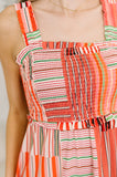 Extra Sentimental Wide Strap Tiered Dress