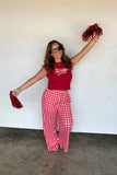 PREORDER - 4 colors: GAME DAY HADDIE WIDE LEG PANTS