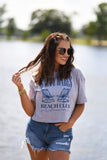 Salty Babes Beach Club Crop/Tee