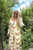 PREORDER - 2 prints: CAMO & BUTTERFLIES EASY DOES IT PULLOVER