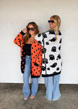PREORDER - 3 designs: BOO CREW REVERSIBLE CLOUD CARDIGAN