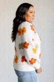 Falling Flowers Floral Sweater