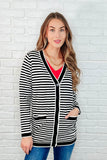 Jasmine Striped Cardigan
