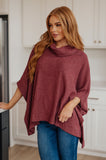 Kate Cowl Neck Poncho