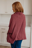 Kate Cowl Neck Poncho