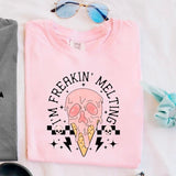 I'm Freakin' melting tee