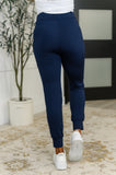 Run Around Joggers in Navy