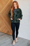 Kelly Geometric Fleece Jacket