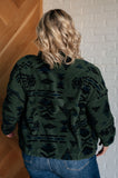 Kelly Geometric Fleece Jacket